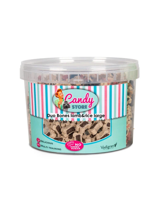 Candy Duo Bones Agneau Et Riz Large 1,8kg 1 Candy Duo Bones Agneau Et Riz Large 1,8kg