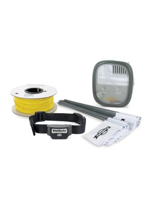 Clôture Filaire Anti-fugue Avec Collier Rechargeable Petsafe 1 Clôture Filaire Anti-fugue Avec Collier Rechargeable Petsafe