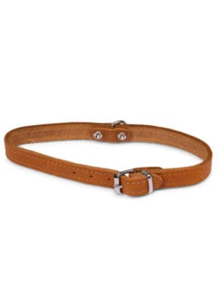 Collier Cuir Huilé Cognac Vadigran