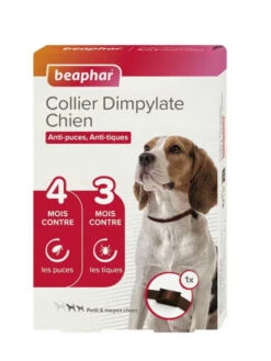 Collier Antiparasitaire Dimpylate Petit Chien Et Chien Moyen Beaphar