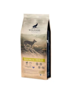 Croquettes Sensitive Lamb & Fish Wolfood 14Kg