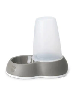 Distributeur Nourriture Loop Chat Et Petit Chien Gris Savic