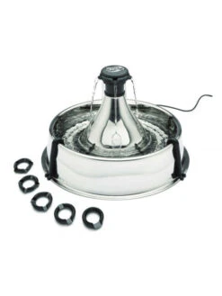 Fontaine 360 Drinkwell Inox PetSafe -Nature Dog Promos Boutique fontaine 360 drinkwell inox petsafe 2