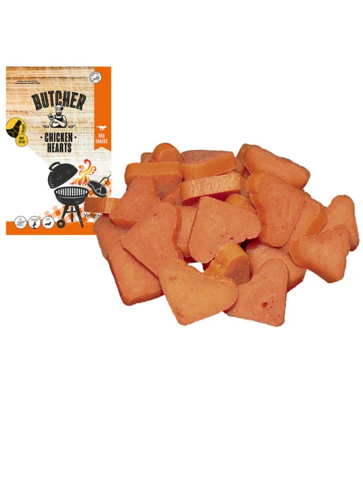Friandises Chicken Heart 70g Mini Butcher BBQ 1 Friandises Chicken Heart 70g Mini Butcher BBQ