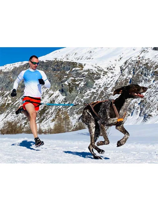 Harnais Canicross X-Back One I-Dog Orange 4 Harnais Canicross X-Back One I-Dog Orange – Image 4