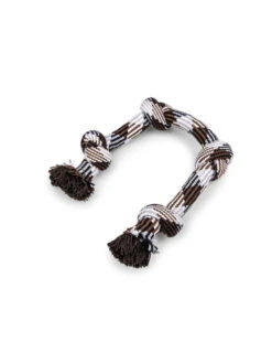 Jouet Corde Coton 4 Noeuds Brun 58cm Vadigran