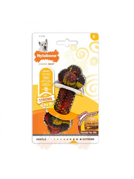 Os En Caoutchouc Rubber Bone Nylabone 1 Os En Caoutchouc Rubber Bone Nylabone