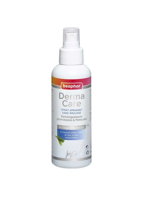 Spray Apaisant Argent Colloïdal DermaCare Chien/chat 150ml Beaphar 1 Spray Apaisant Argent Colloïdal DermaCare Chien/chat 150ml Beaphar